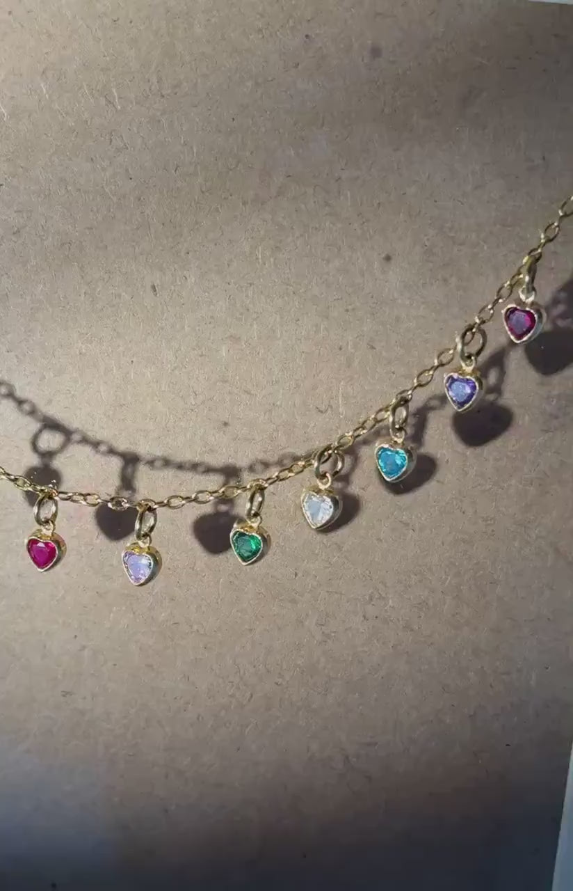 Silver Tiny Heart Necklace